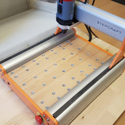 Stepcraft Modifikation - ein neuer Maschinentisch muss her